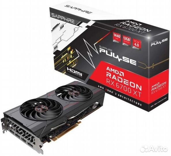 Sapphire Radeon RX 6700 XT pulse Gaming 12GB 2581M