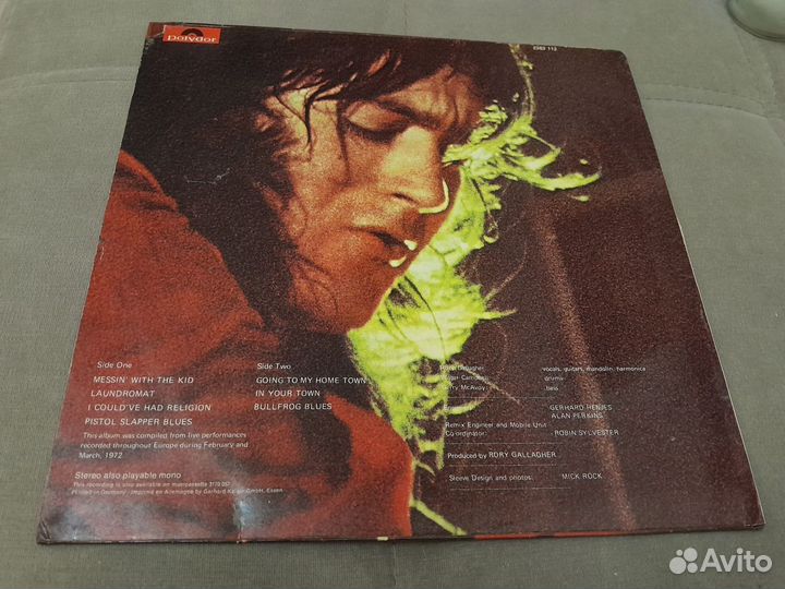 Rory Gallagher/Live In Europe/1972