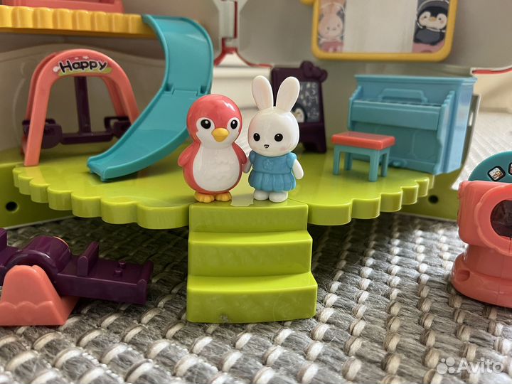 Игровой домик с питомцами Гриб