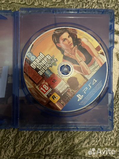Sony playstation 4 диск GTA V