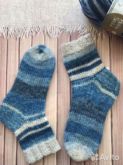 Носки мужские женские вязаные