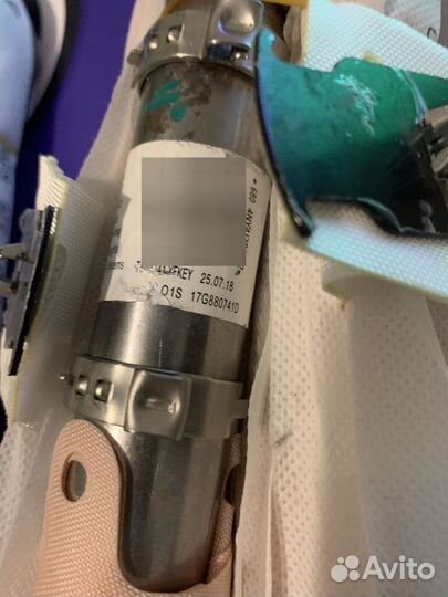 Подушка безопасности volkswagen jetta 7