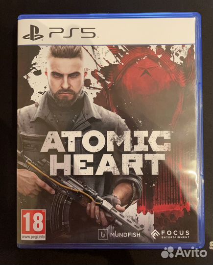 Atomic heart ps5 диск