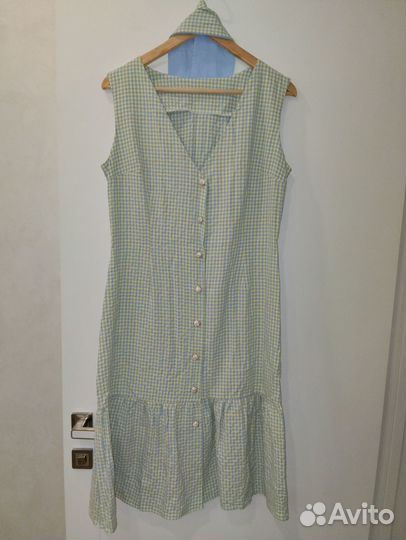 Платье повседневное женское лёгкое летнее 48