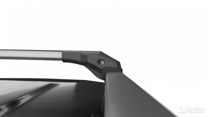 Багажник LUX condor LADA Largus 2012- (классические рейлинги) серый