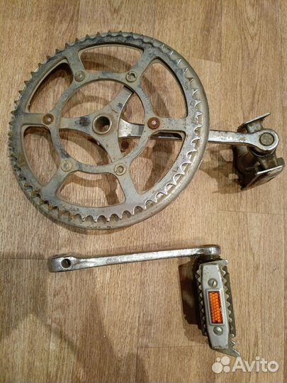 Звездочка задняя и педали для хвз