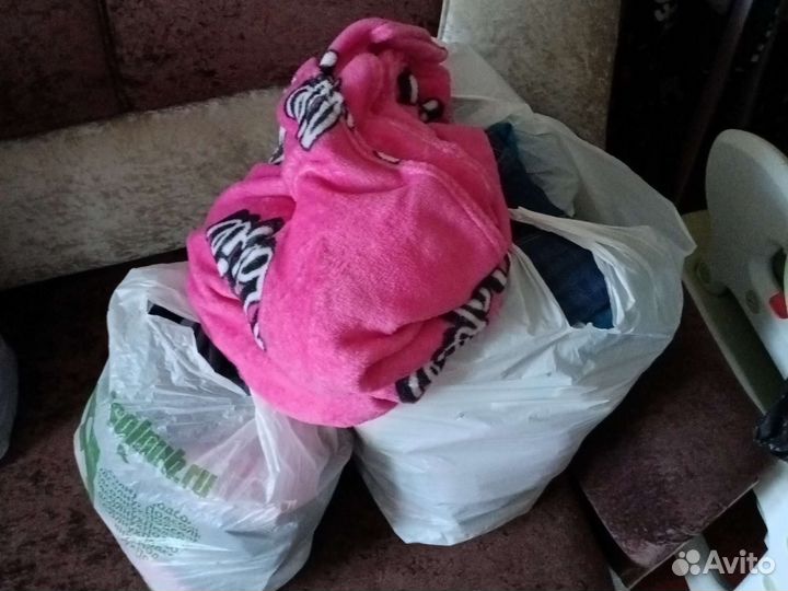 Детские вещи пакетами