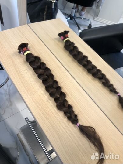 Волосы детские 51 см 102 гр