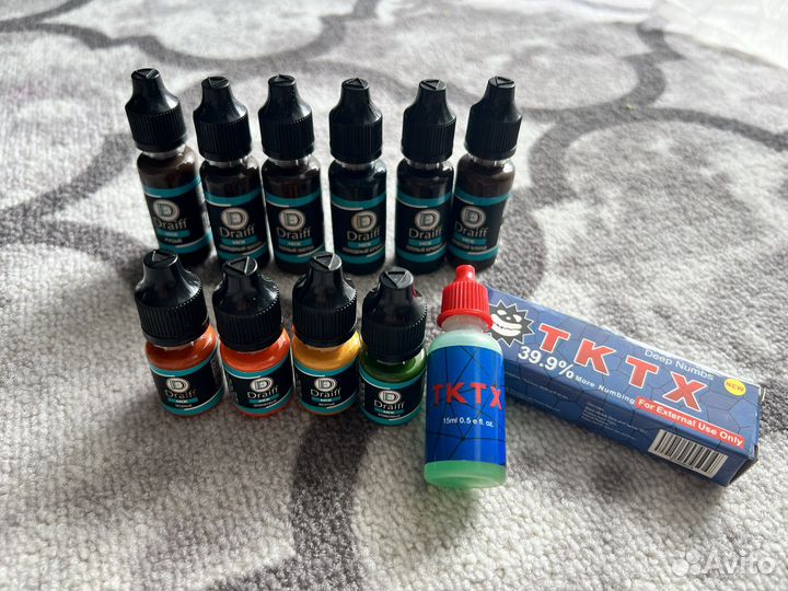 Пигменты для перманентного макияжа