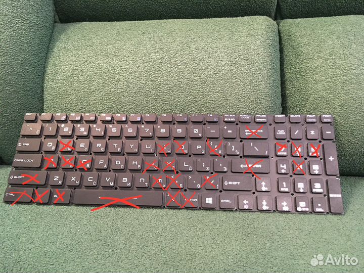 Клавиши для ноутбука MSI