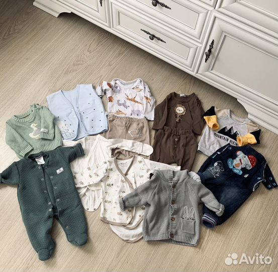 Вещи для новорожденных 3-6 месяцев