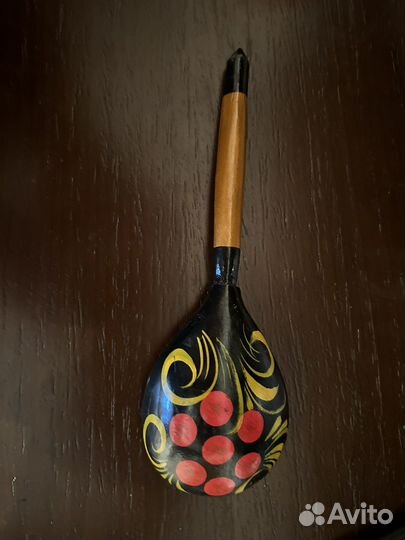 Деревянная ложка хохлома