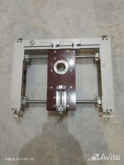 Шаблон Каретка для врезки дверных замков