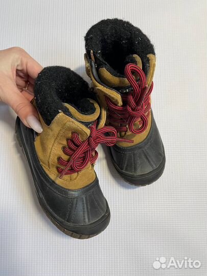 Ботинки демисезонные geox 26 р коричневые