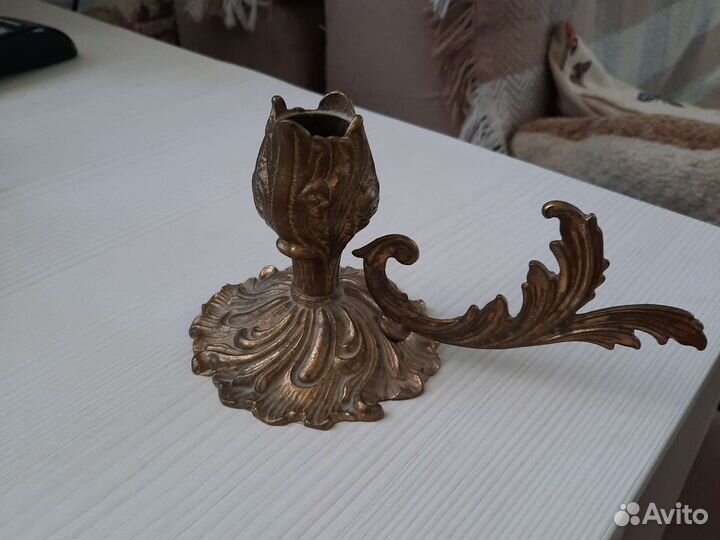 Подсвечник бронза СССР