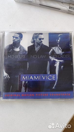 CD OST Miami Vice Полиция Май 2006