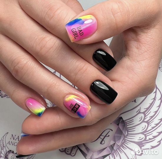 Маникюр, наращивание ногтей, педикюр, шеллак