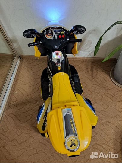 Детский мотоцикл на аккумуляторе бу