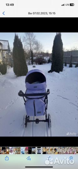 Коляска 2 в 1 riko basic