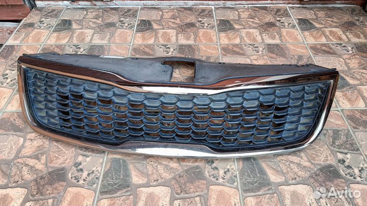 Решетка радиатора kia rio 3 рестайлинг