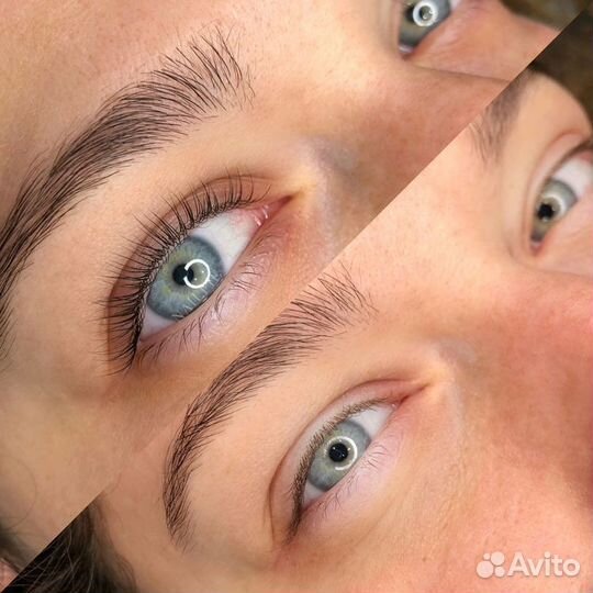 Ламинирование ресниц.Ботокс ресниц. Окрашивание