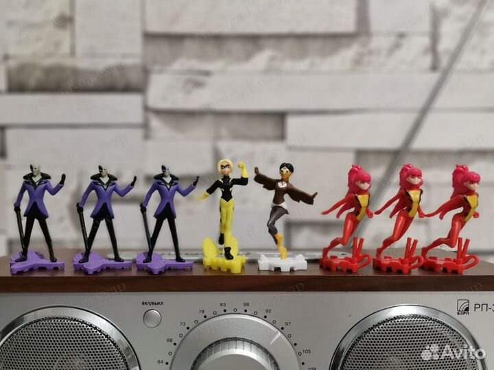 Киндер-фигурки Леди Баг и Супер Кот/Ladybug