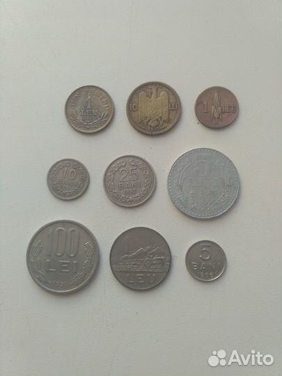 Обмен монет Румынии
