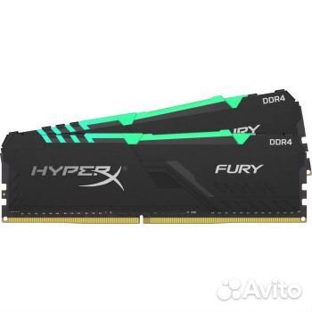 Оперативная память Hyperx Fury DDR4 3600 mhz 32Gb