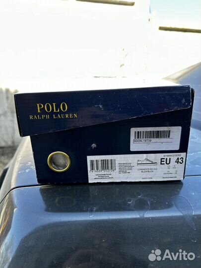 Кроссовки мужские PoLo ralph lauren