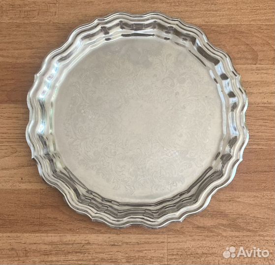 Поднос нержавейка СССР новый