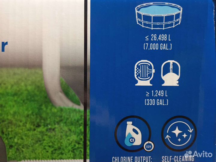 Хлоргенератор для бассейна 6гр/час Bestway 58678