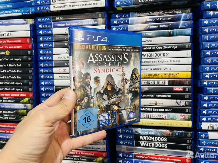 Assassins creed syndicate ps4 диск