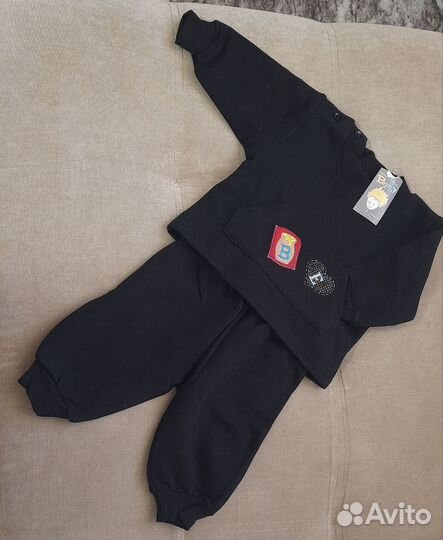 Костюм на флисе детский 68р