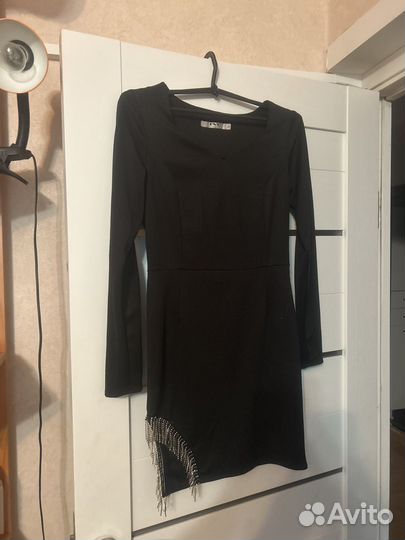 Платье женское 42 44 черное вечернее