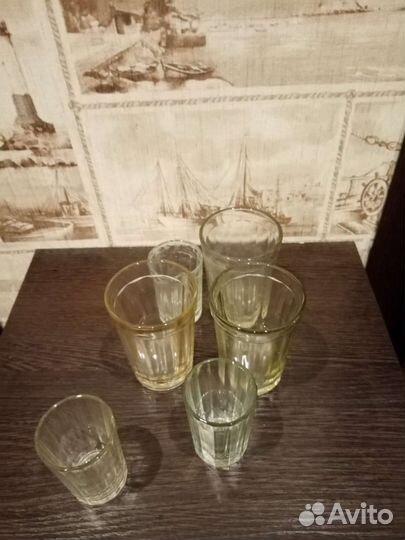 Стопки и стаканы г раненые СССР
