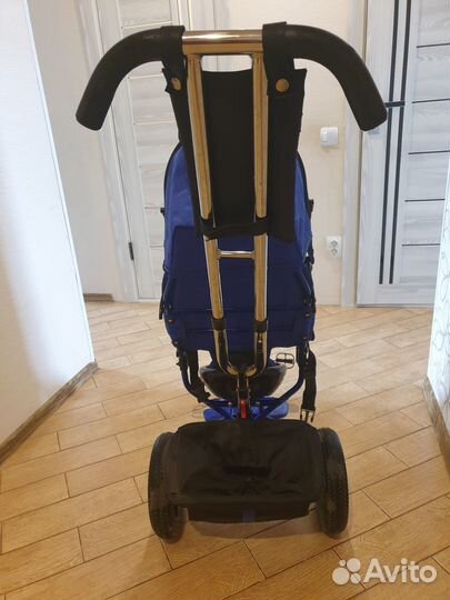 Детский велосипед с родительской ручкой