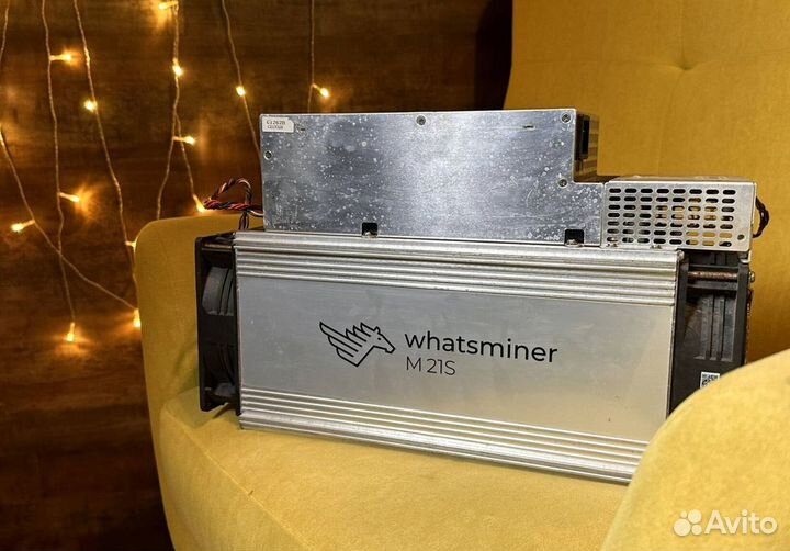 Асик Мaйнер Whatsminer - M21S 56/58тн