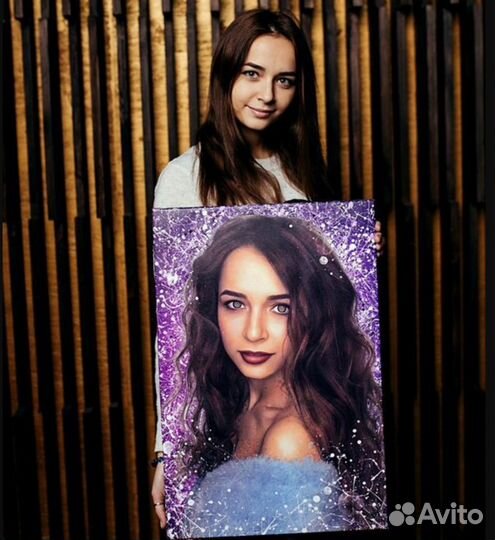 Портрет на холсте (вау подарок)