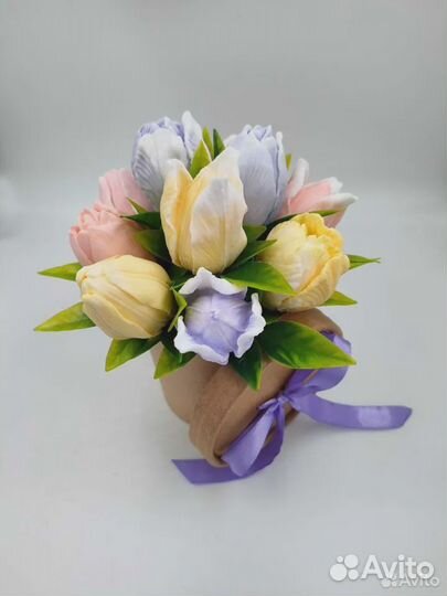 Букет из мыла