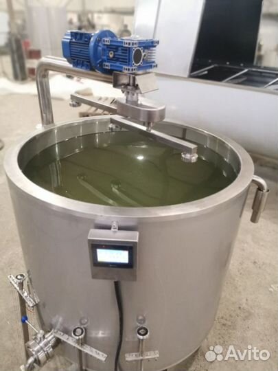 Сыроварня 500л,ванна пастеризации