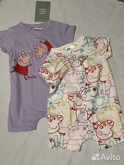 Песочники боди H&M