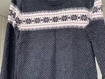 Джемпер свитер шерсть Италия 42-44 р