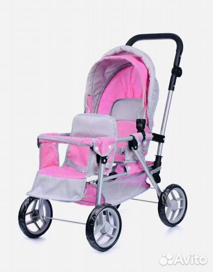 Коляска для двух кукол