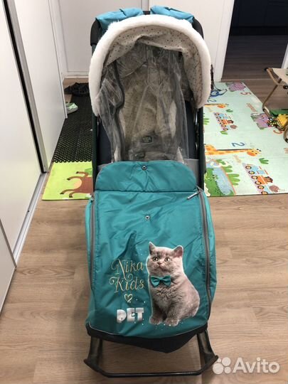 Коляска санки