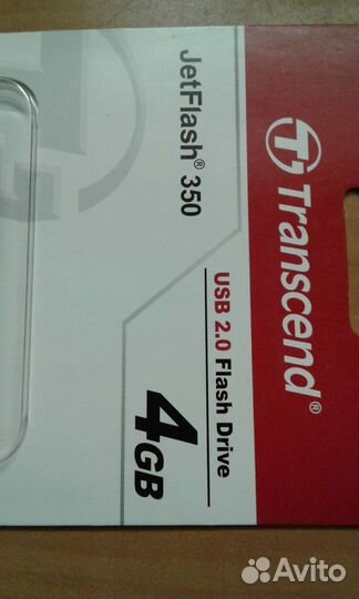 Флешка Transcend JetFlash 350 (4 GB)