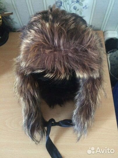 Меховая мужская шапка