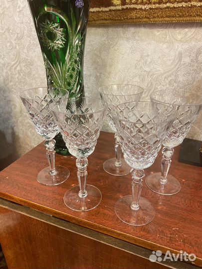 Хрустальные бокалы СССР