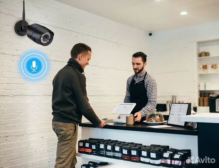 Видеонаблюдения по w-ifi для улицы