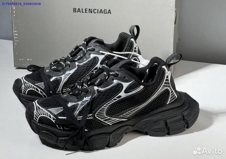 Кроссовки Balenciaga 3xl black-white (Арт.16631)