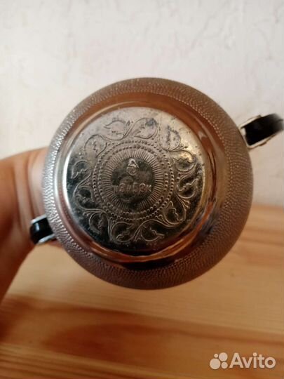 Сахарница металлическая советская